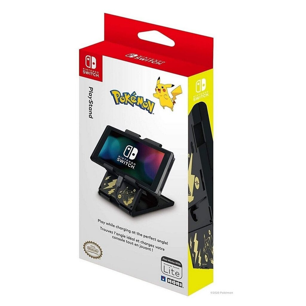 Hori PlayStand Pokemon Pikachu Edition цена и информация | Žaidimų kompiuterių priedai | pigu.lt