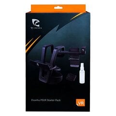 Piranha PS VR Starter Kit incl. Headset Stand, Wall Mount for Camera and Cleaning Spray kaina ir informacija | Žaidimų kompiuterių priedai | pigu.lt