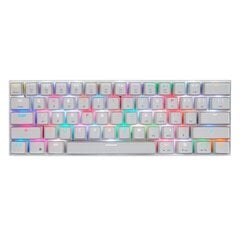 Клавиатура Motospeed CK62 белая беспроводная 60% с RGB подсветкой цена и информация | Клавиатуры | pigu.lt