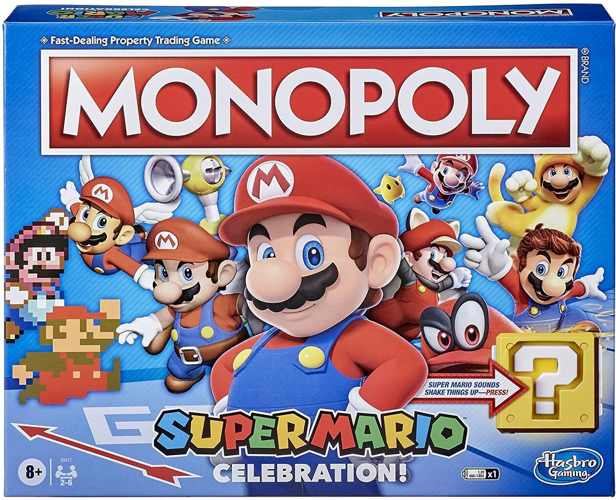 Stalo žaidimas Monopoly Super Mario Celebration! kaina ir informacija | Stalo žaidimai, galvosūkiai | pigu.lt