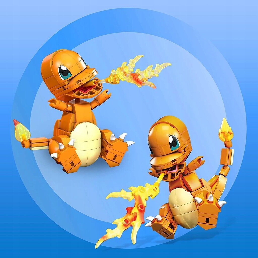 Konstruktorius Mega Construx Pokemon Charmander, 180 d. kaina ir informacija | Konstruktoriai ir kaladėlės | pigu.lt