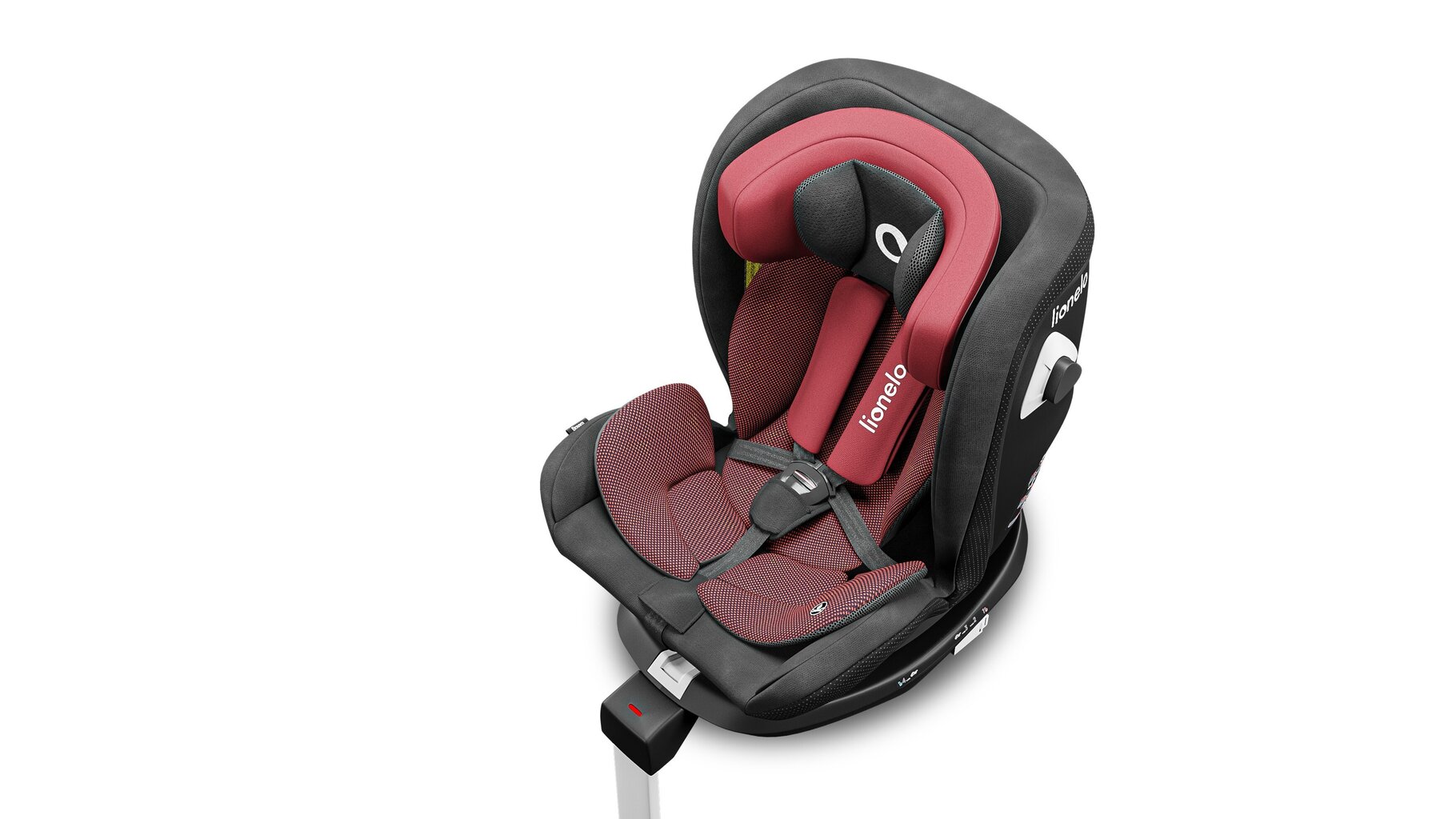 Automobilinė kėdutė Lionelo Braam 0-36 kg, Red/burgundy kaina ir informacija | Autokėdutės | pigu.lt