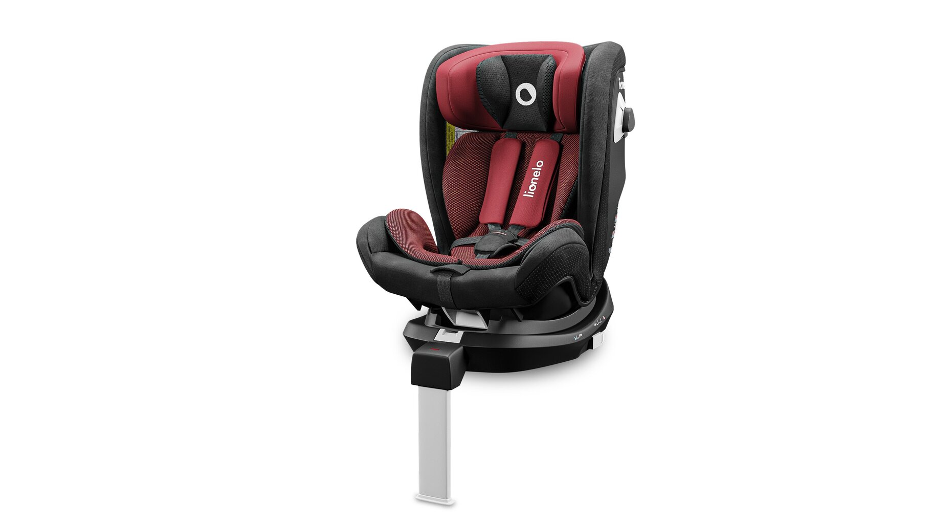 Automobilinė kėdutė Lionelo Braam 0-36 kg, Red/burgundy kaina ir informacija | Autokėdutės | pigu.lt