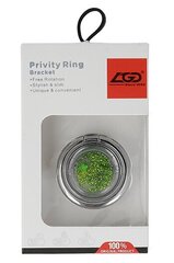 LGD Liquid Stars Ring универсальный держатель: кольцо для телефона, серебристый - зеленый цена и информация | Держатели для телефонов | pigu.lt