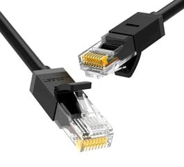 Ugreen LAN Кабель / 5e cat / RJ45 / 0.5 м / черный цена и информация | Кабели и провода | pigu.lt