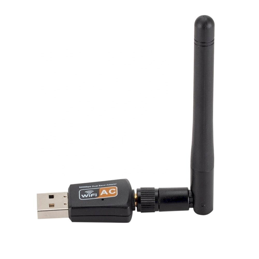 Belaidis Wi-Fi adapteris Fusion (2.4GHz / 5GHz/ USB 2.0, Wireless, 600Mbps, IEEE 802.11b/g/n/a/ac) kaina ir informacija | Adapteriai, USB šakotuvai | pigu.lt