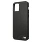 Originalus dėklas / Case Apple iPhone 12 Pro Max BMW M Collection Leather, juodas kaina ir informacija | Telefono dėklai | pigu.lt