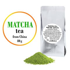 MATCHA - žaliosios arbatos milteliai, (bulk), 80g kaina ir informacija | Arbata | pigu.lt