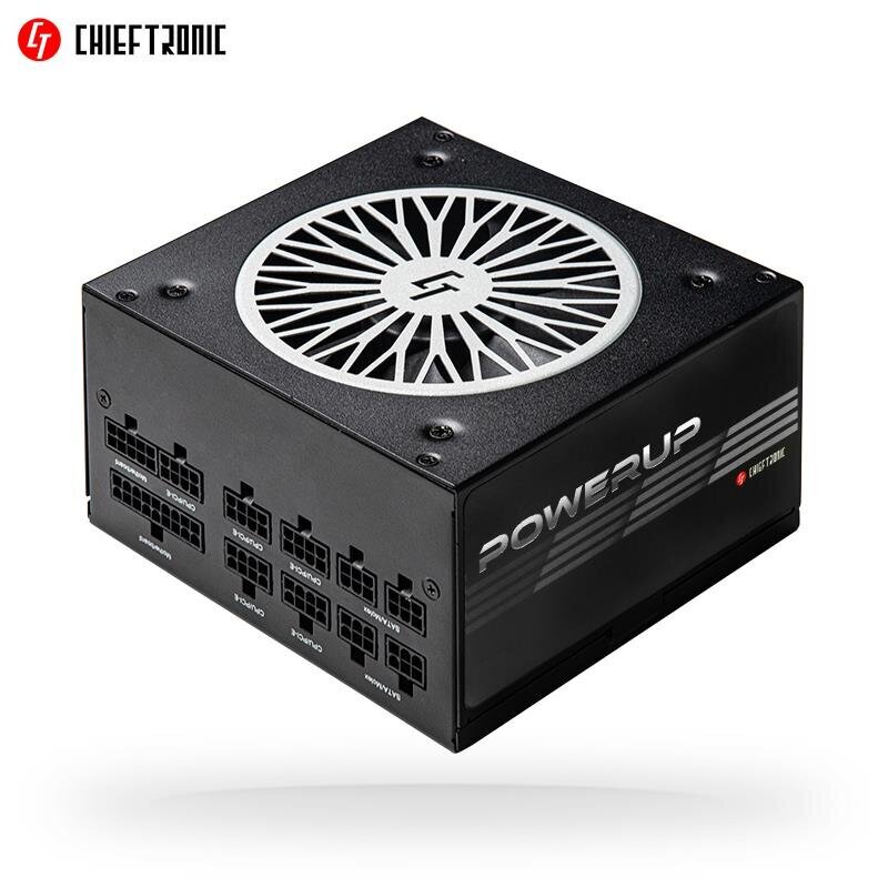 Chieftec PowerUp 650W GPX-650FC kaina ir informacija | Maitinimo šaltiniai (PSU) | pigu.lt