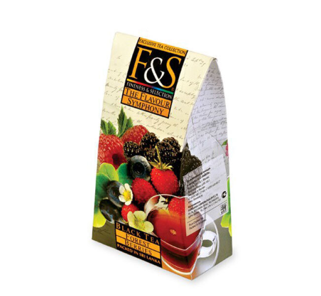 F&S Forest Berries juoda arbata, 100g kaina ir informacija | Arbata | pigu.lt