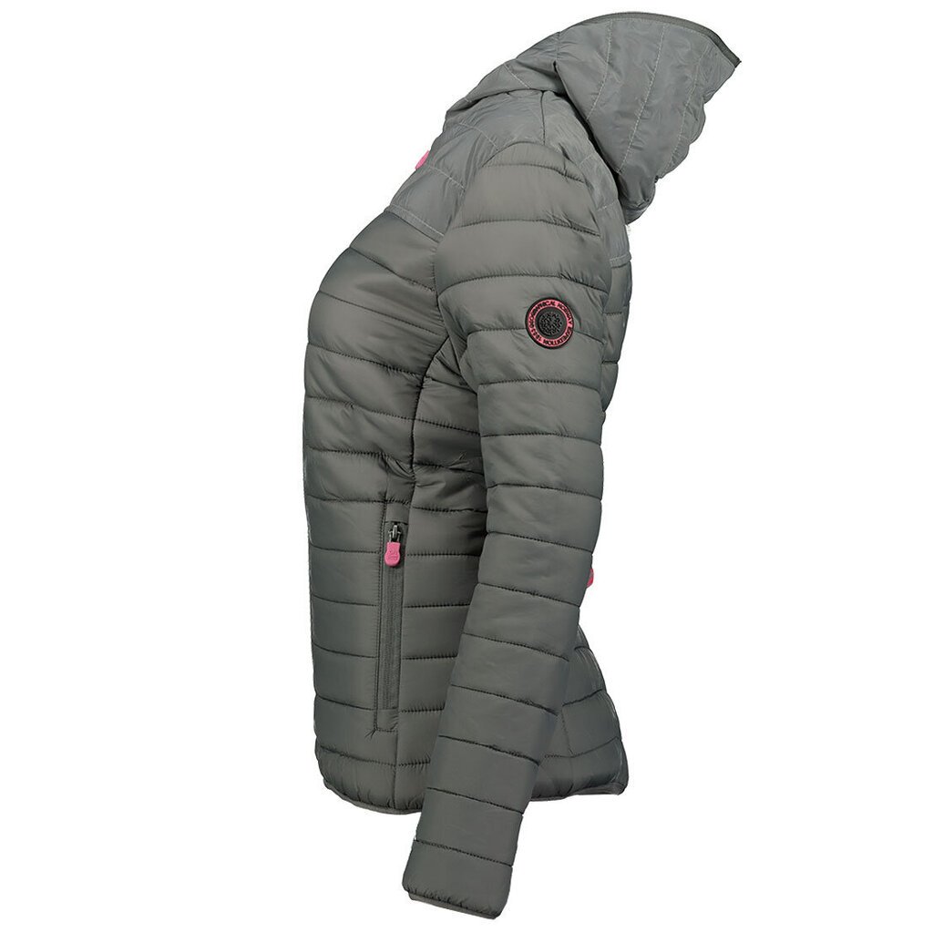 Striukė moterims Geographical Norway, Degree Lady Dark Grey 054 kaina ir informacija | Striukės moterims | pigu.lt