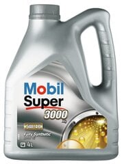 Variklinė alyva Mobil Super 3000 X1 5W-40, 4L kaina ir informacija | Mobil Autoprekės | pigu.lt