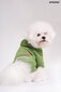 Amiplay džemperis su gobtuvu Texas, XS, žalias цена и информация | Drabužiai šunims | pigu.lt