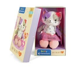 Мягкая игрушка Кошечка с грызунком, Clementoni Baby, 17420 цена и информация | Мягкие игрушки | pigu.lt