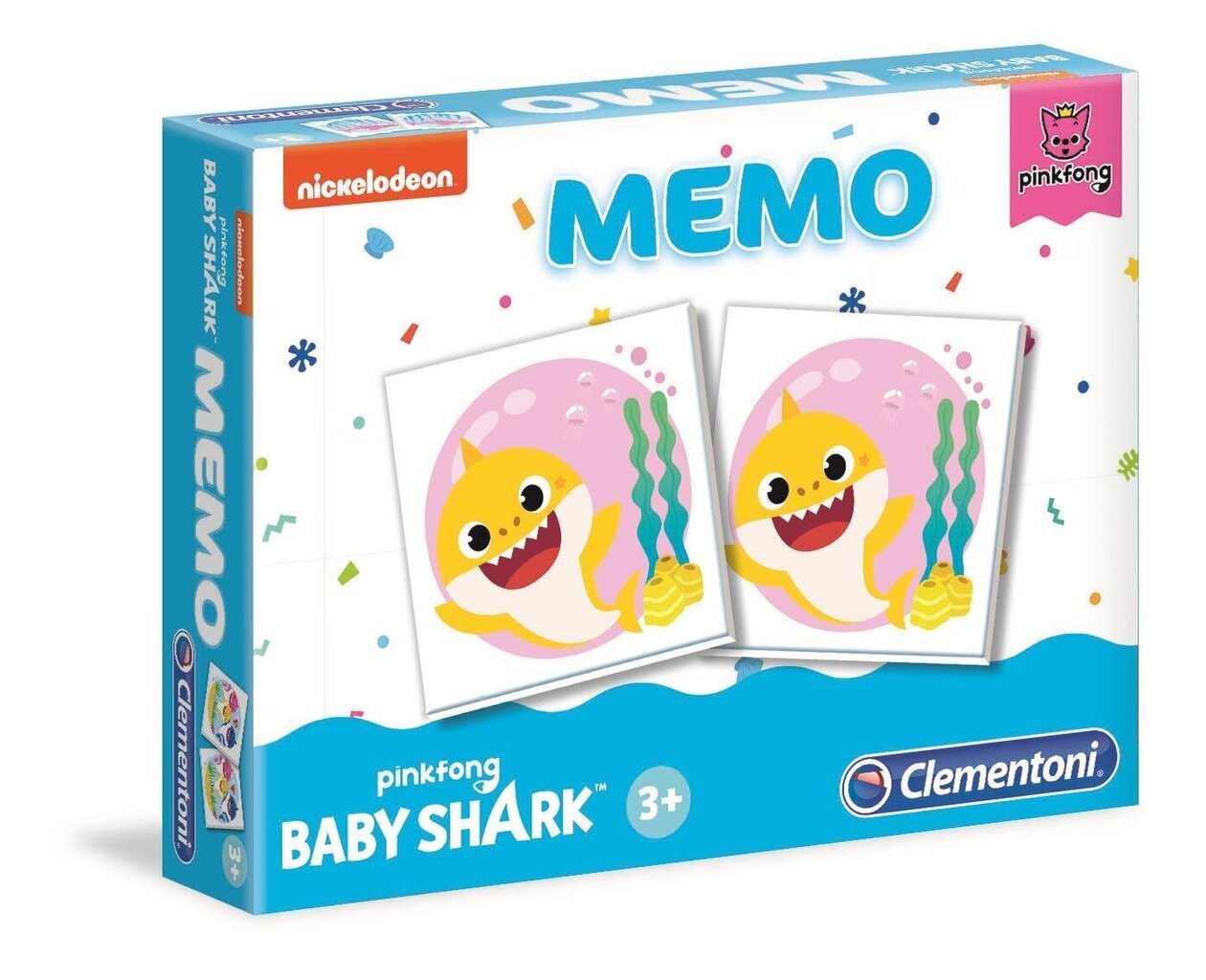 Игра на память (Memo) Clementoni, Baby Shark цена | pigu.lt