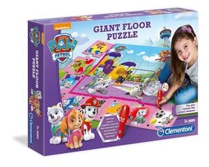 Образовательный коврик - головоломка Clementoni Paw Patrol Female Giant Floor Puzzle, розовый, 24 ч. цена и информация | Развивающие игрушки | pigu.lt