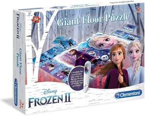 Интерактивная головоломка Clementoni Frozen 2, Ледяная страна цена и информация | Пазлы | pigu.lt