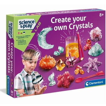 Mokslinis žaidimas Užaugink kristalą Clementoni Science&Play kaina ir informacija | Stalo žaidimai, galvosūkiai | pigu.lt