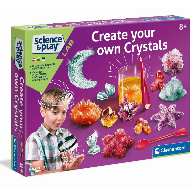 Mokslinis žaidimas Užaugink kristalą Clementoni Science&Play цена и информация | Stalo žaidimai, galvosūkiai | pigu.lt