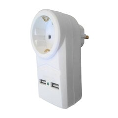 Adapteris-rozetė su USB, 5V, 2,1A kaina ir informacija | Elektros jungikliai, rozetės | pigu.lt