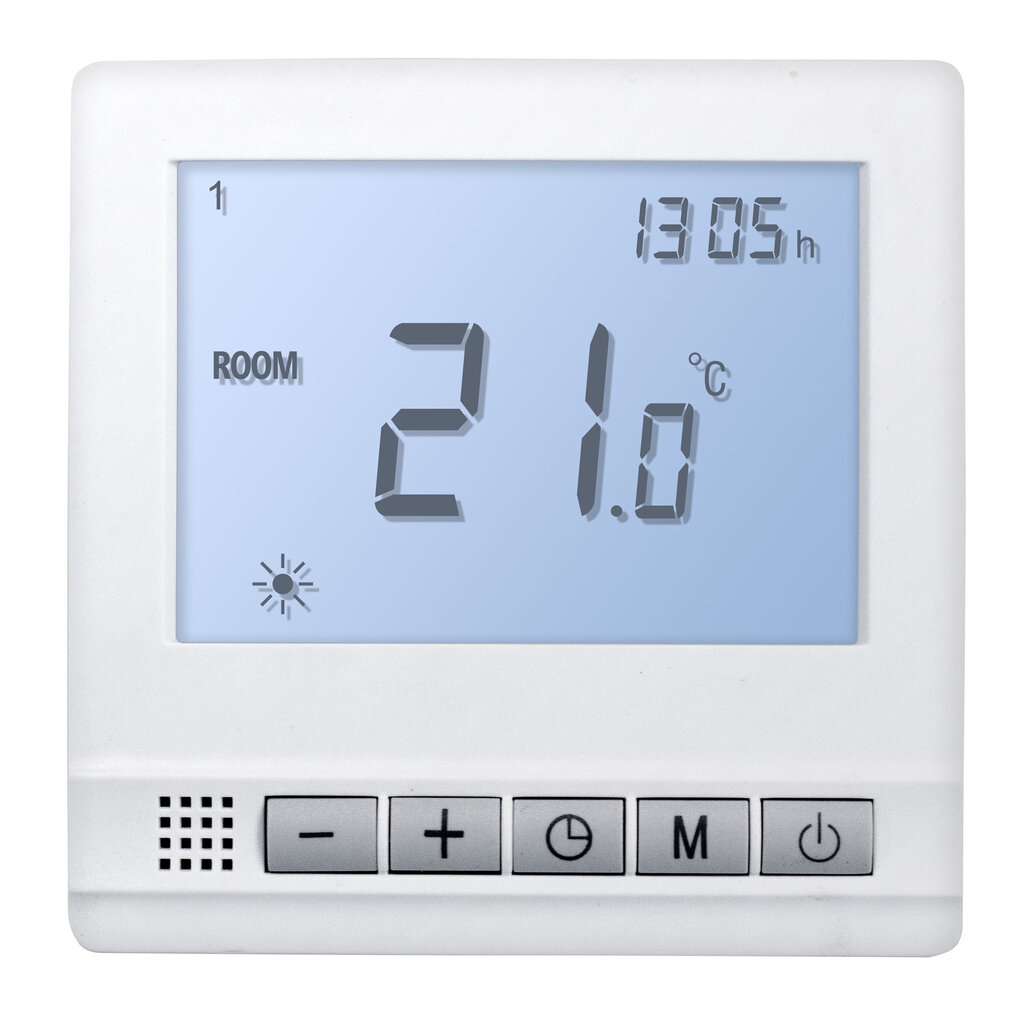 Programuojamas termostatas Heber 115 kaina ir informacija | Laikmačiai, termostatai | pigu.lt