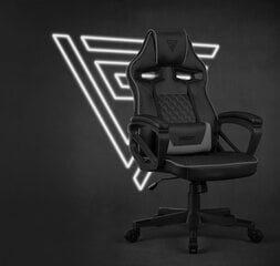 Žaidimų kėdė Sense7 Knight, juoda/pilka kaina ir informacija | Biuro kėdės | pigu.lt