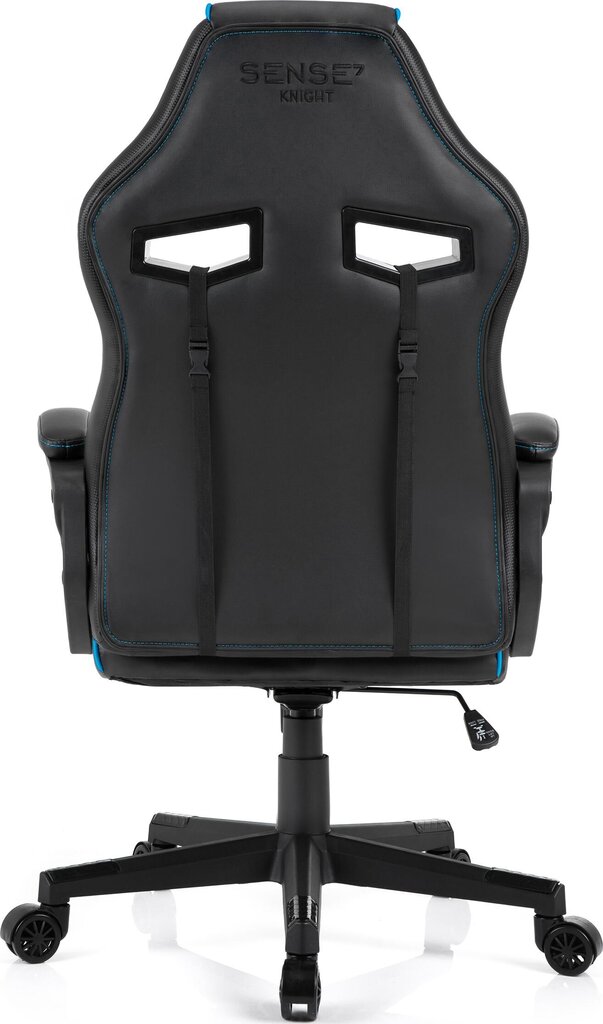 Žaidimų kėdė Sense7 Knight, juoda/mėlyna kaina ir informacija | Biuro kėdės | pigu.lt