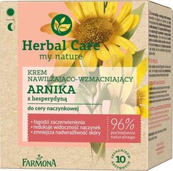 Drėkinamasis veido kremas Farmona Herbal Care Arnica Moisturising Face Cream, 50ml kaina ir informacija | Veido kremai | pigu.lt