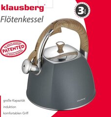 Klausberg virdulys, 3 L kaina ir informacija | Kavinukai, virduliai | pigu.lt