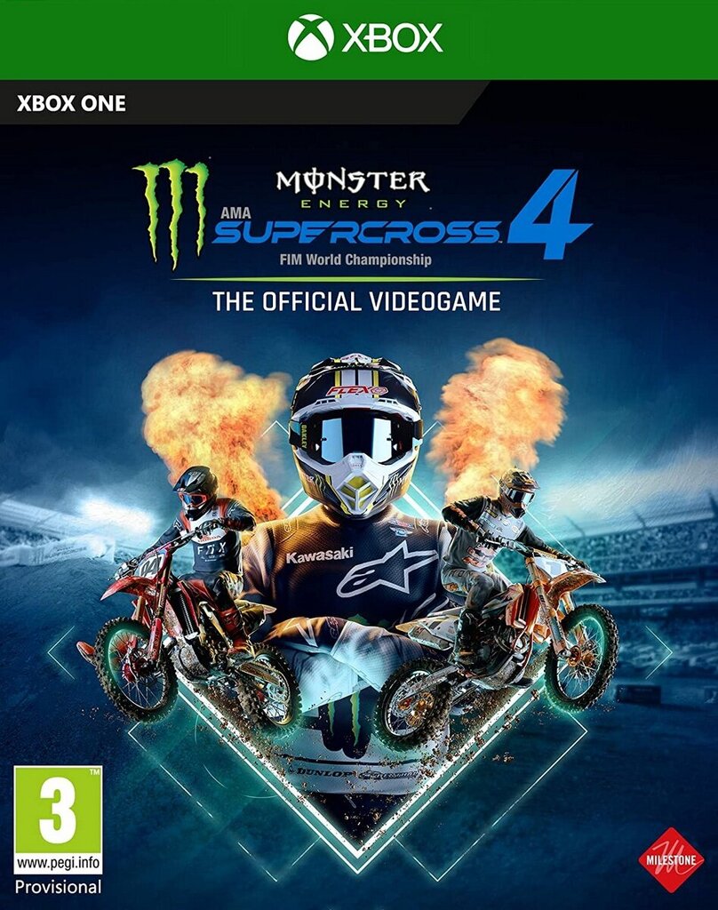 Xbox One Monster Energy Supercross 4 - The Official Videogame kaina ir informacija | Kompiuteriniai žaidimai | pigu.lt