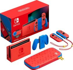 Nintendo Switch Mario Red & Blue Edition, 32GB цена и информация | Игровые приставки | pigu.lt