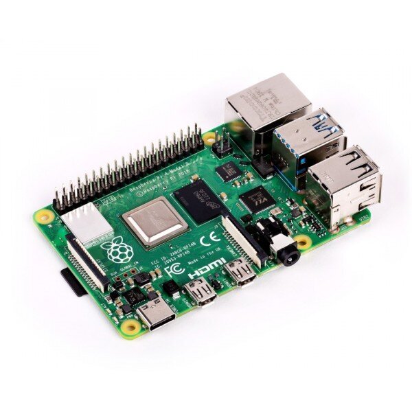 Raspberry Pi 4B WiFi 8GB RAM rinkinys su priedais - korpusas su dviem ventiliatoriais kaina ir informacija | Atviro kodo elektronika | pigu.lt