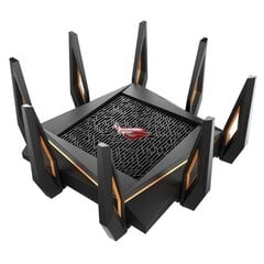 Asus GT-AX11000 Tri-band WiFi Gaming Router ROG Rapture 802.11ax, 10 цена и информация | Маршрутизаторы (роутеры) | pigu.lt