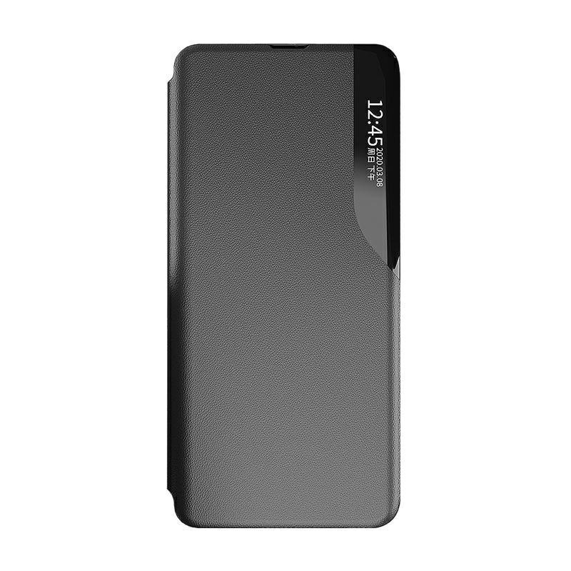 Mocco Smart Flip skirtas Apple iPhone 12 / 12 Pro, juoda kaina ir informacija | Telefono dėklai | pigu.lt