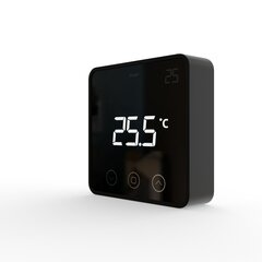 Heatit Z-Temp2 išmanus belaidis Z-Wave termostatas, juodas kaina ir informacija | Apsaugos sistemos, valdikliai | pigu.lt