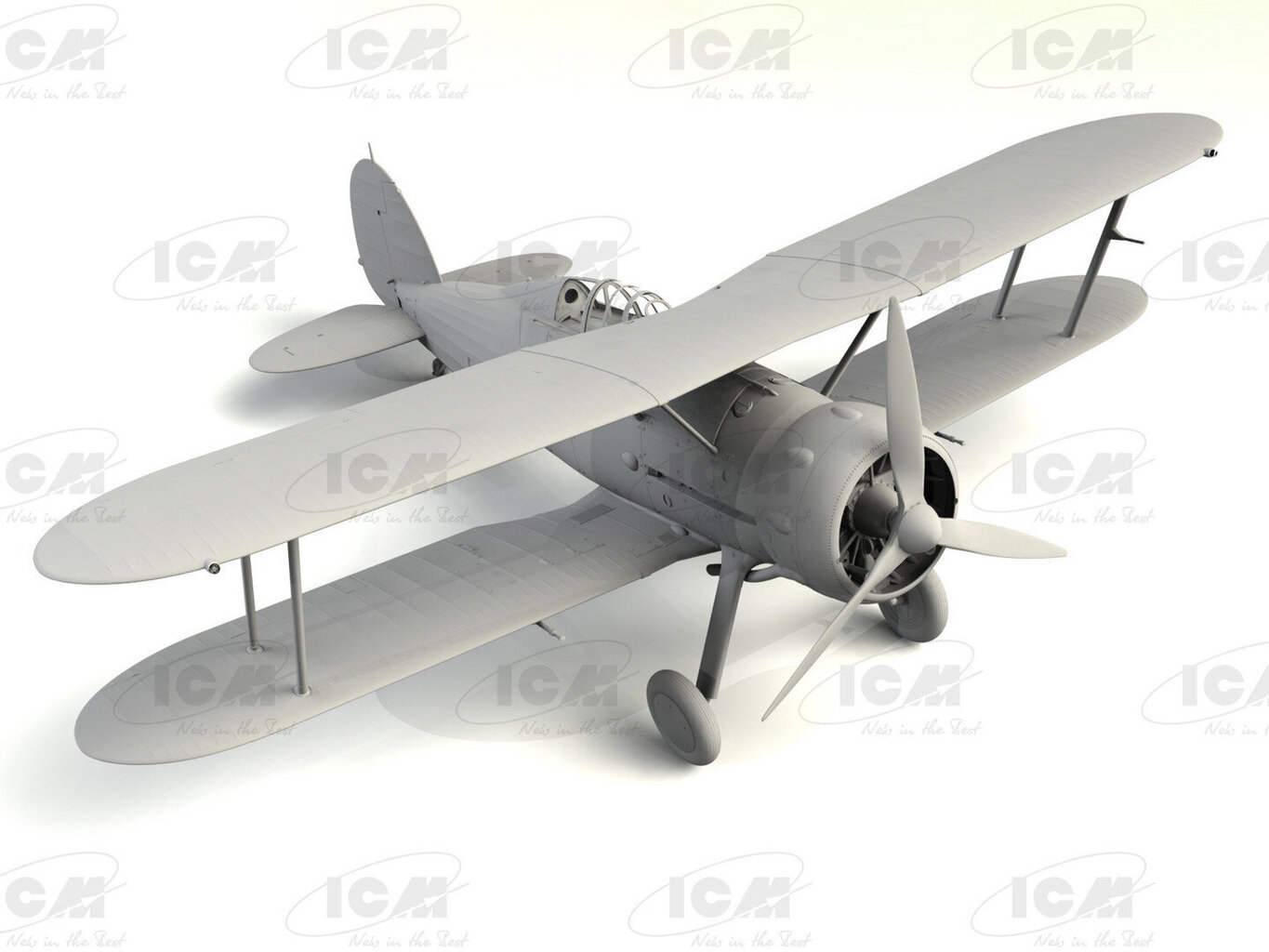 Klijuojamas Modelis ICM 32042 Gloster Sea Gladiator Mk.II 1/32 цена и информация | Klijuojami modeliai | pigu.lt