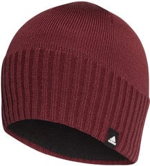 Adidas Кепки Beanie HF. A.R Burgundy цена и информация | Мужские шарфы, шапки, перчатки | pigu.lt