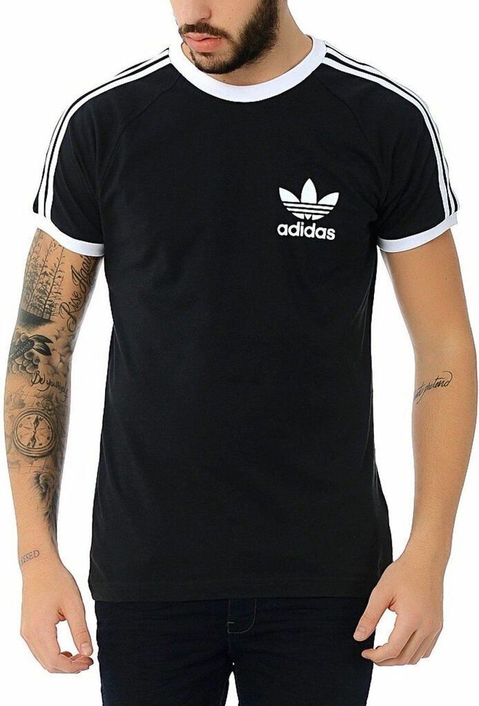 Marškinėliai vyrams Adidas Originals Sport ess tee black, juodi kaina ir informacija | Vyriški marškinėliai | pigu.lt