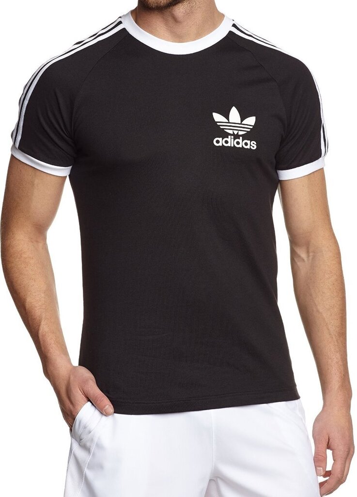 Marškinėliai vyrams Adidas Originals Sport ess tee black, juodi kaina ir informacija | Vyriški marškinėliai | pigu.lt