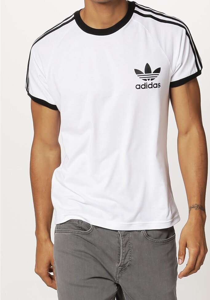 Marškinėliai vyrams Adidas Originals Sport ess tee white, balti цена и информация | Vyriški marškinėliai | pigu.lt