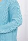 Kardiganas moterims, mėlynas kaina ir informacija | Megztiniai moterims | pigu.lt
