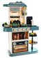 Vaikiška virtuvėlė su priedais, Mėlyna, 72 cm kaina ir informacija | Žaislai mergaitėms | pigu.lt