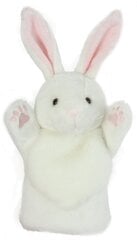 Rankų lėlė Triušis The Puppet Company PC008027 Rabbit White CarPets, 24 cm цена и информация | Мягкие игрушки | pigu.lt