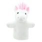 Vienaragis Rankų lėlė 28 cm. The Puppet Company PC004638 Unicorn Puppet Buddies kaina ir informacija | Minkšti (pliušiniai) žaislai | pigu.lt