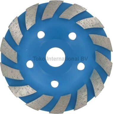 Deimantinis betono šlifavimo diskas 125mm BIAS SEGMENT Toko (73552) kaina ir informacija | Mechaniniai įrankiai | pigu.lt