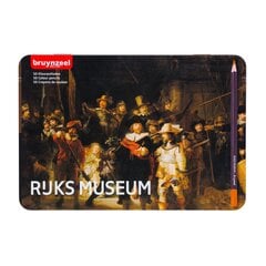 Spalvotų pieštukų rinkinys Bruynzeel Rembrandt van Rijn "The Night Watch" metalinėje dėžutėje, 50 spalvos kaina ir informacija | Piešimo, tapybos, lipdymo reikmenys | pigu.lt