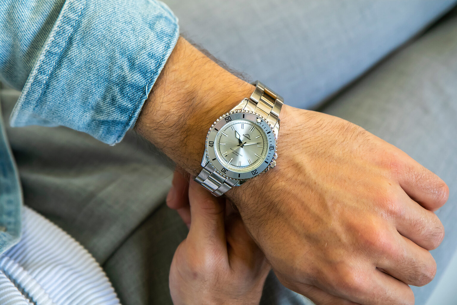 Vyriškas laikrodis Avontuur 10K1-SM kaina ir informacija | Vyriški laikrodžiai | pigu.lt