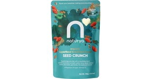 Sėklų užkandis Naturya Organic Seed Crunch, 150 g kaina ir informacija | Funkcinis maistas (supermaistas) | pigu.lt