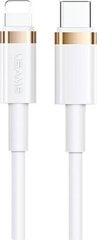 Usams USB-C - Lightning 1.2 м (SJ484USB02) цена и информация | Кабели для телефонов | pigu.lt
