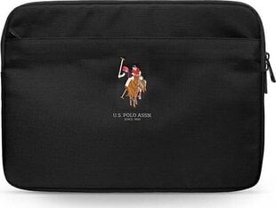 U.S. Polo Assn Black чехол для компьютера, 13'' (~33 см) цена и информация | Рюкзаки, сумки, чехлы для компьютеров | pigu.lt